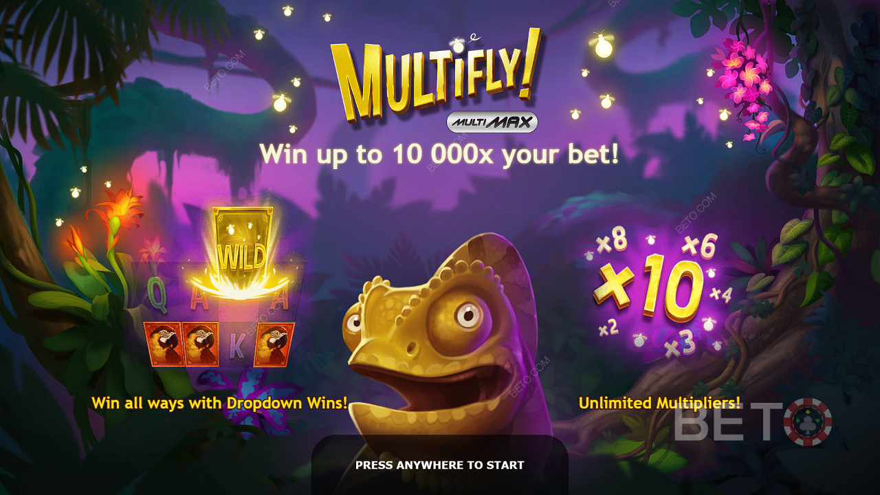 اكسب ما يصل إلى 10513 ضعفًا من رهانك في فتحة MultiFly
