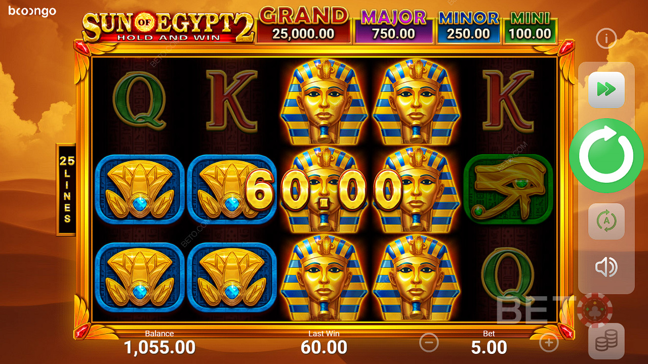 استخدم Pharaoh Wilds لتحقيق انتصارات سهلة في الفتحة الأساسية