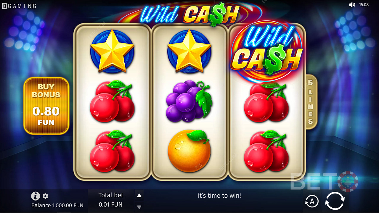 استعد واسترجع عقارب الساعة في فتحة كازينو BGaming الجديدة والفواكه