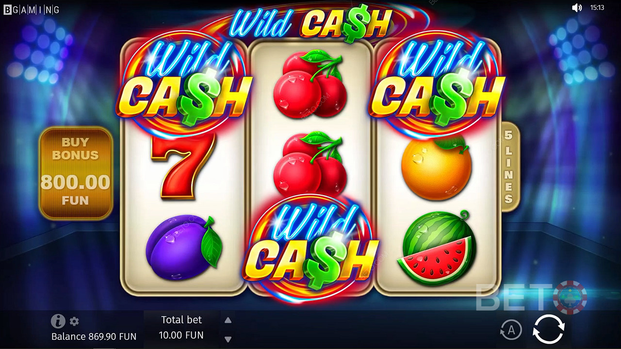 Wild Cash (BGAMING) اللعب المجاني