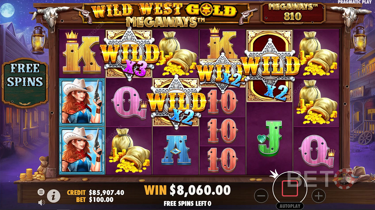 Wild West Gold Megaways اللعب المجاني