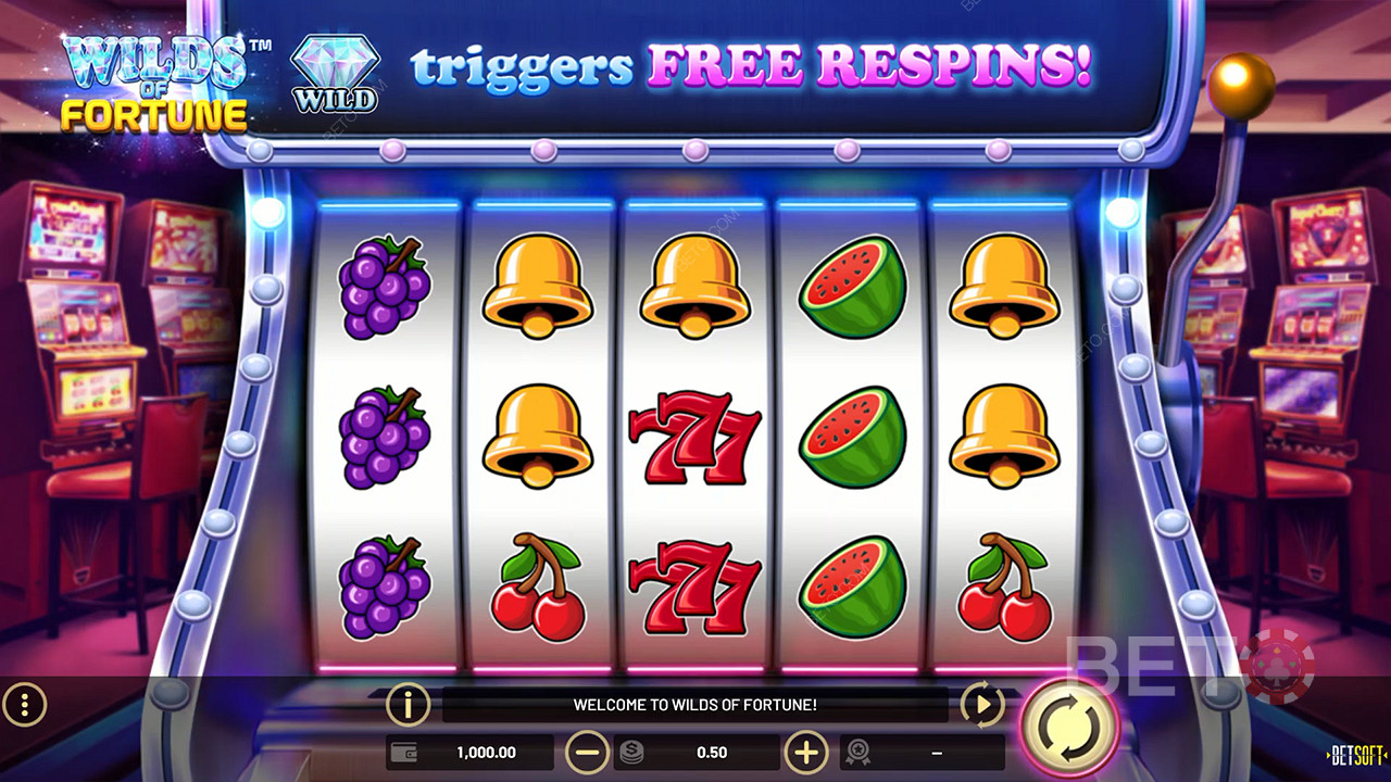 ضع رمز المبعثر ثلاث مرات على الأقل أثناء الدوران لفتح ميزة Free Respins