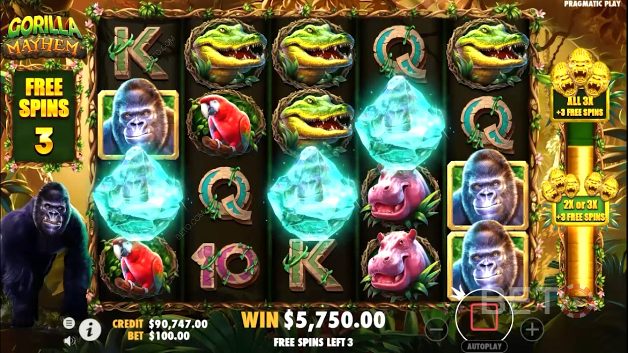 Gorilla Mayhem اللعب المجاني