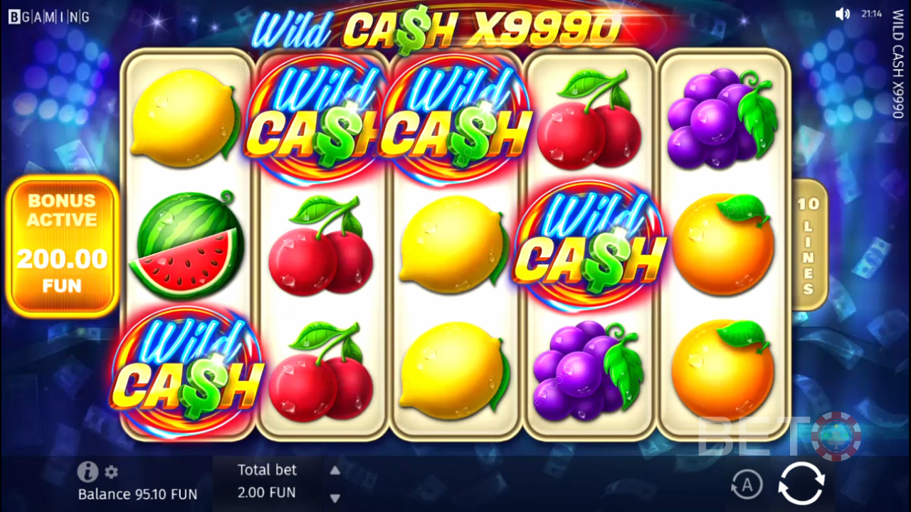 Wild Cash x9990 اللعب المجاني