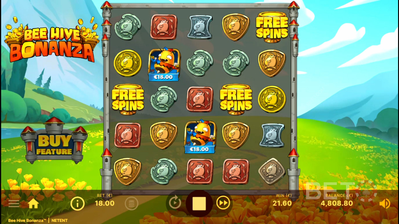 الأرض 3 مبعثرات لتشغيل مكافأة Free Spins