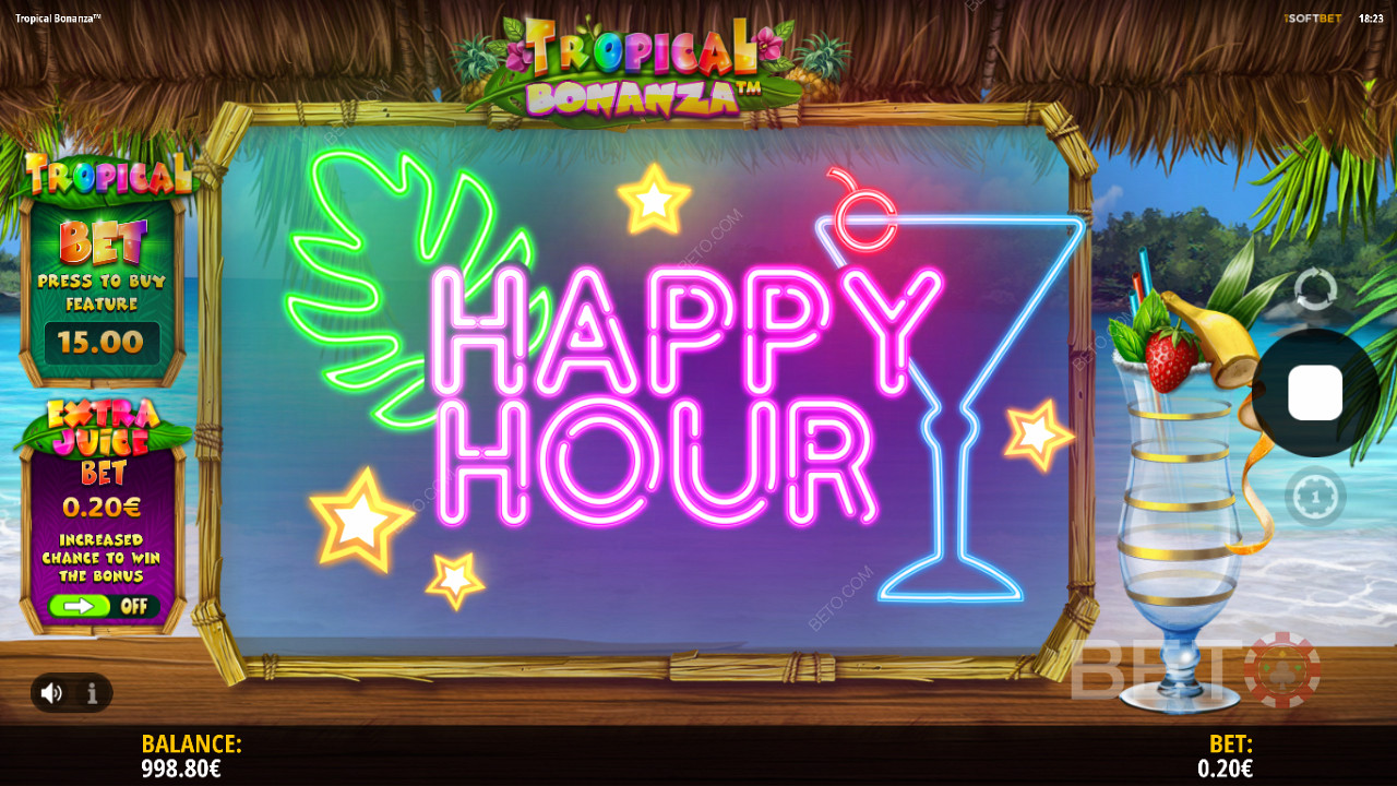 ستمنحك ميزة Happy Hour Modifiers (ميزة Happy Hour) مكافآت أو تساعد في تشغيل الدورات المجانية