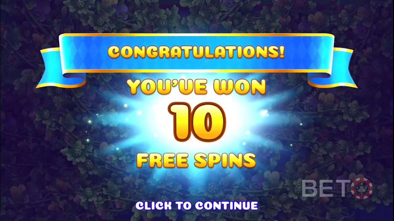 رموز الأرض المبعثرة لتنشيط جولة المكافآت Free Spins وكسب ما يصل إلى 30 دورة مجانية