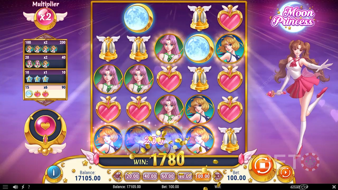 Moon Princess اللعب المجاني