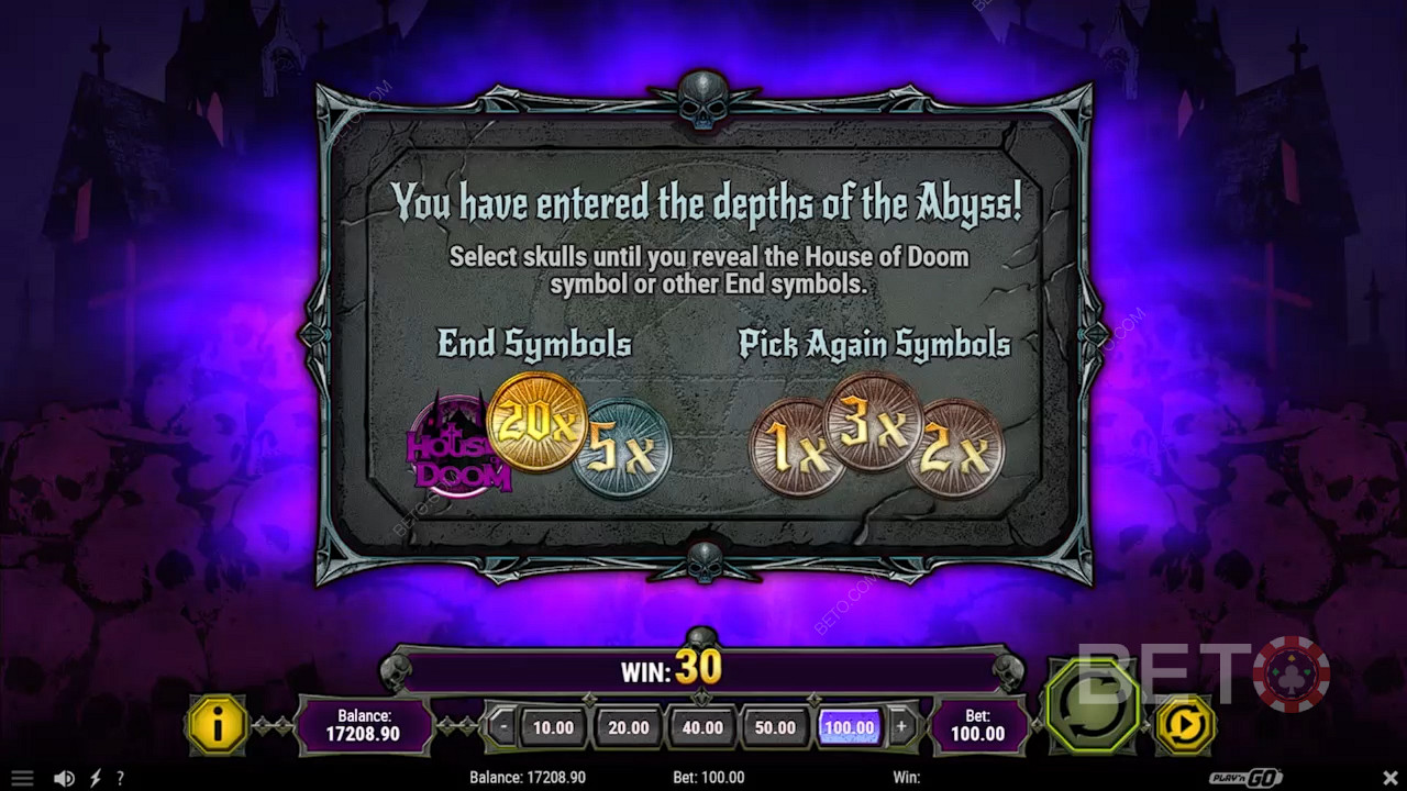 افتح لعبة Skulls of Abyss الإضافية لفتح أفضل إمكانية للفوز باستخدام المضاعفات