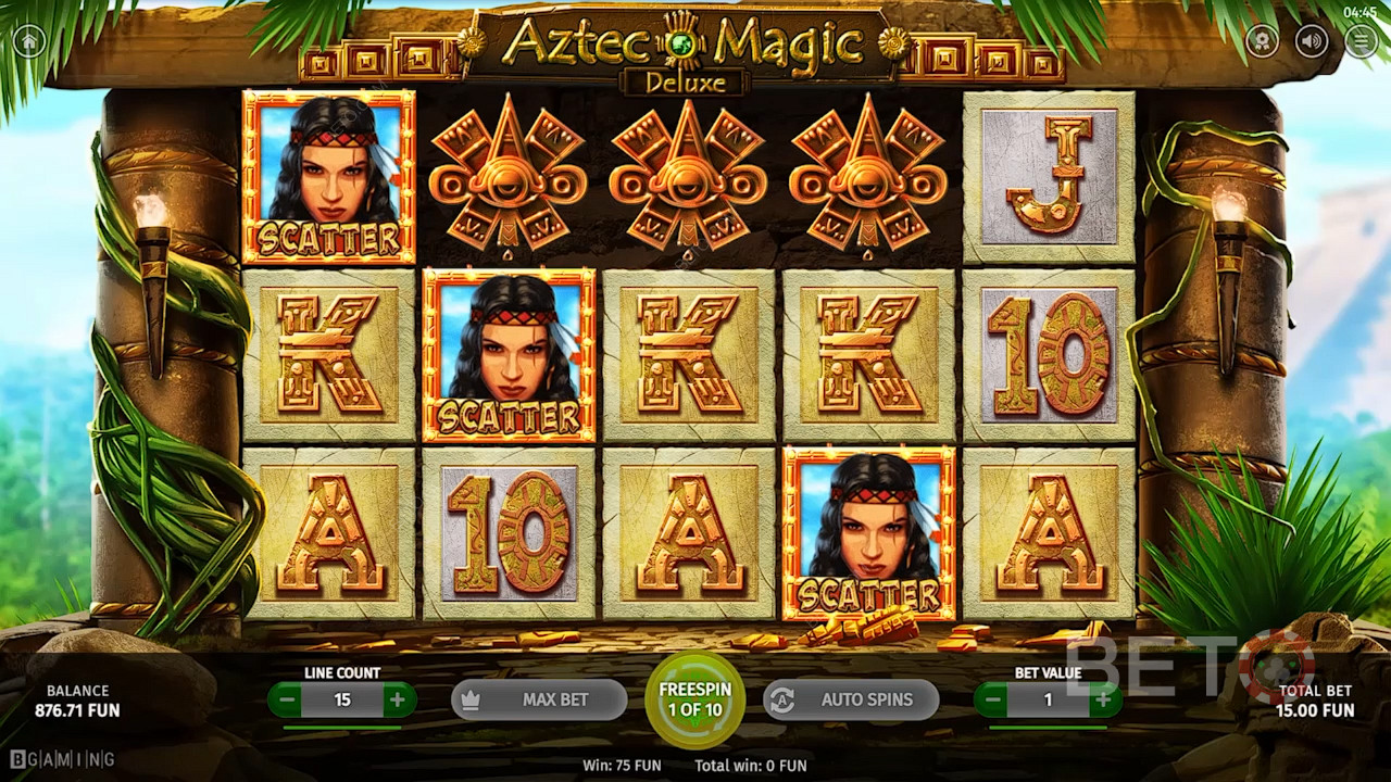 Aztec Magic Deluxe اللعب المجاني