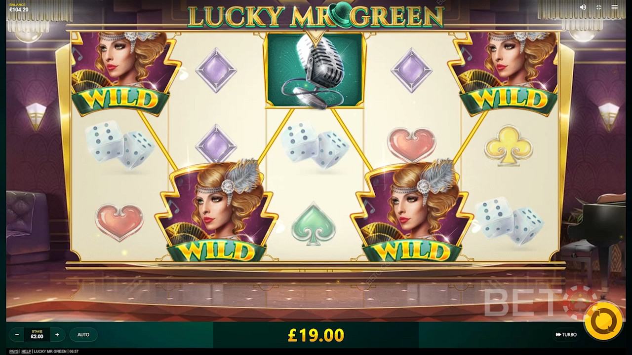 Lucky Mr Green اللعب المجاني