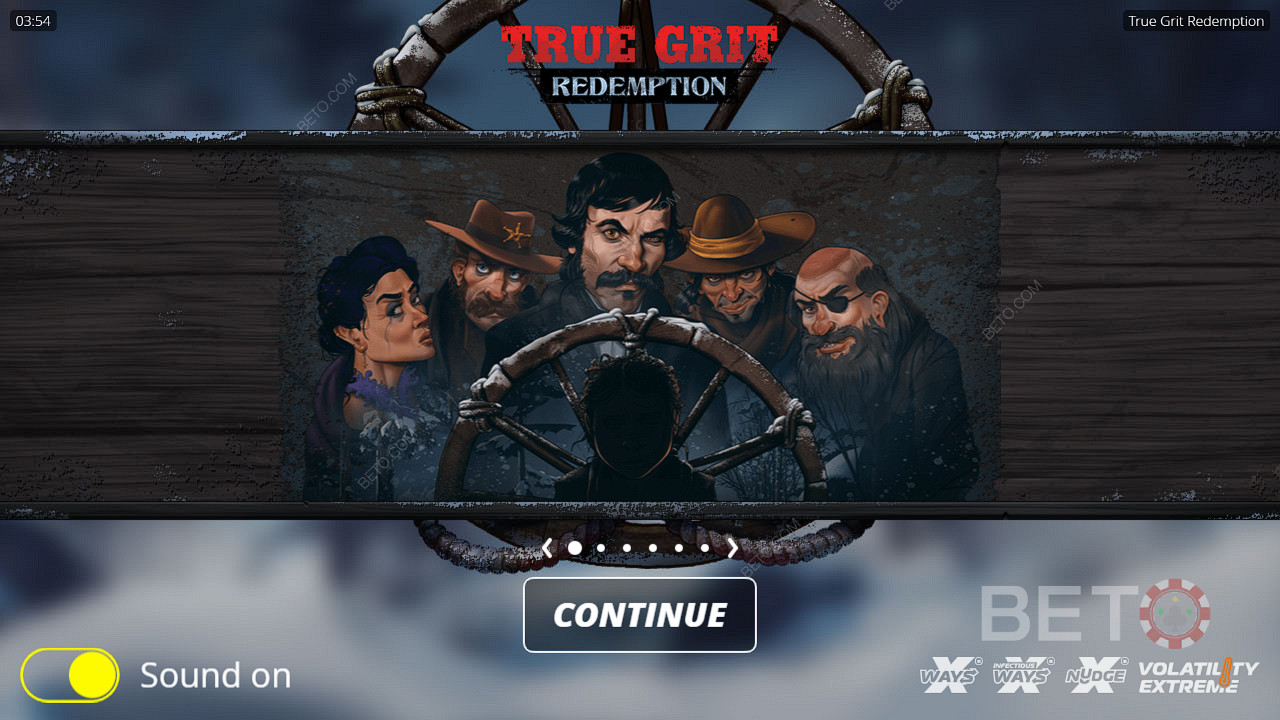 استمتع بحكاية مظلمة مع ميزات قوية في فتحة True Grit Redemption