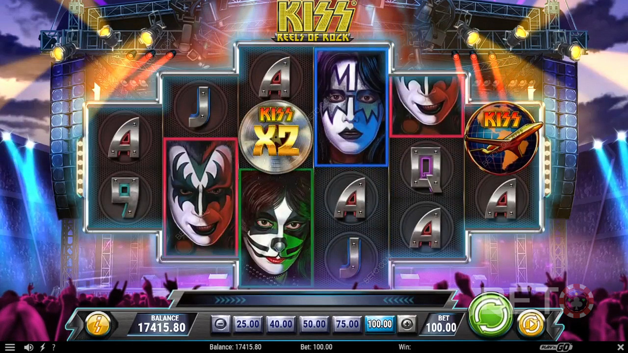 KISS Reels of Rock اللعب المجاني