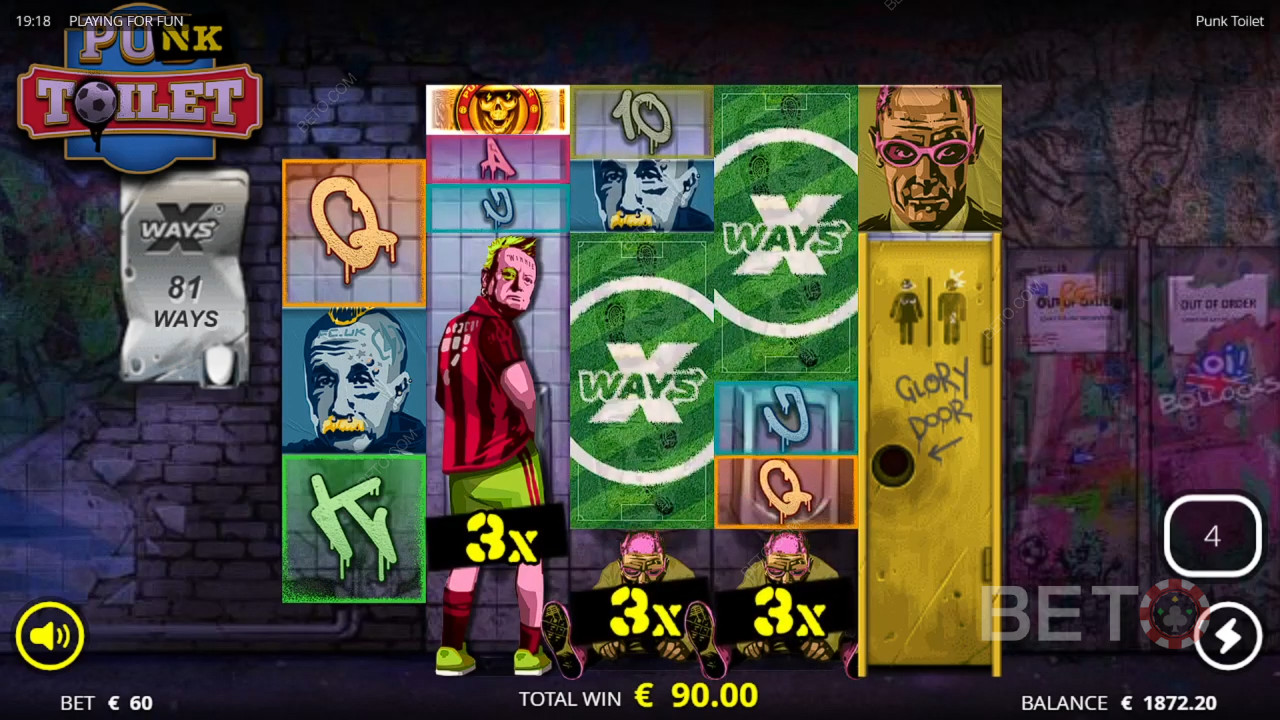 مراجعة المرحاض الشرير من BETO Slots
