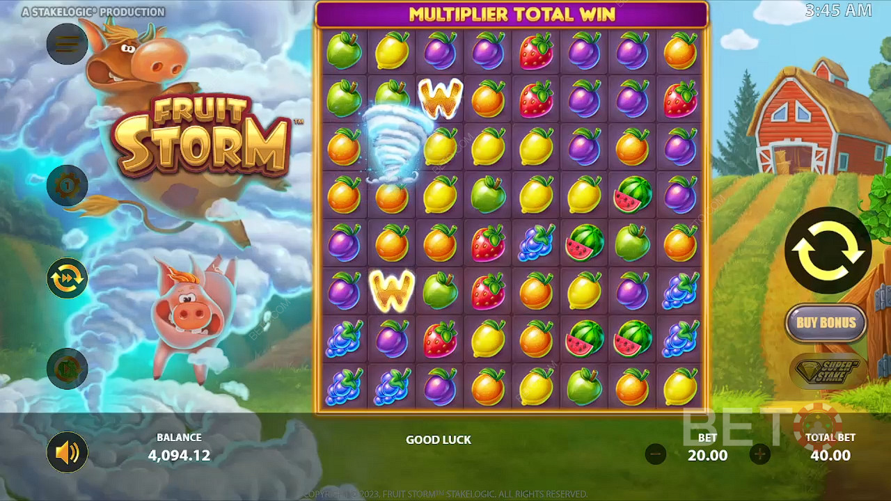 Fruit Storm (StakeLogic) اللعب المجاني