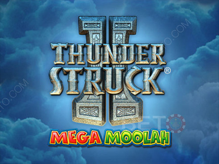 Thunderstruck II Mega Moolah نسخة تجريبية