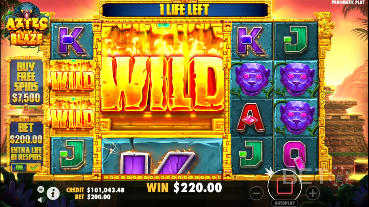 مراجعة Aztec Blaze من BETO Slots
