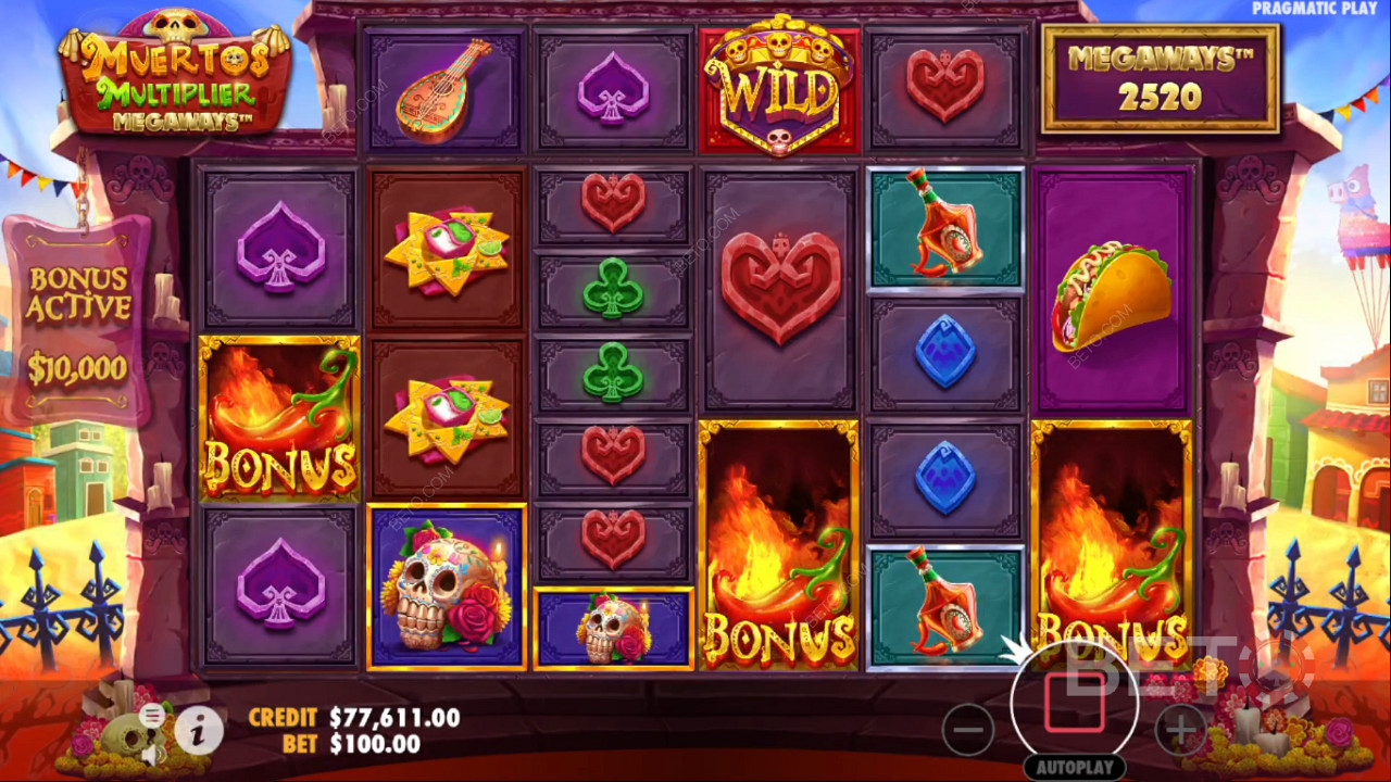 Muertos Multiplier Megaways اللعب المجاني