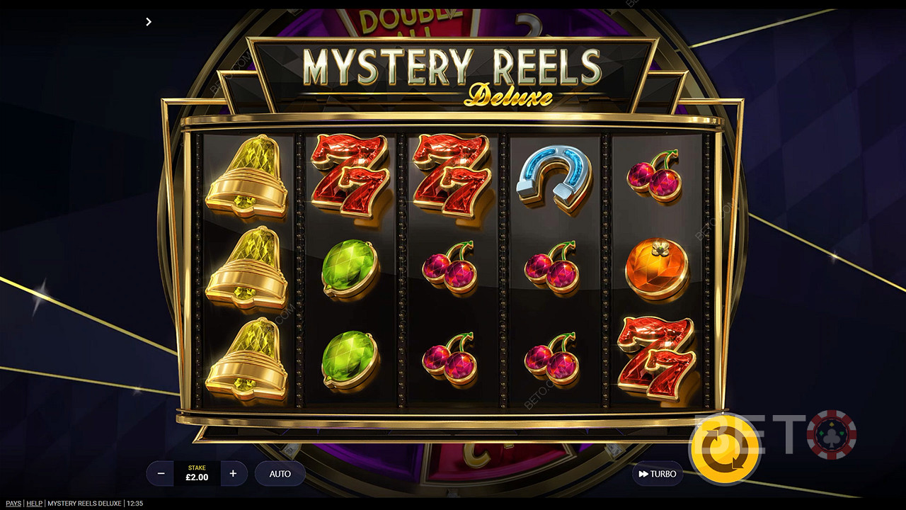 استمتع بموضوع كلاسيكي مع إمكانات هائلة في فتحة Mystery Reels Deluxe