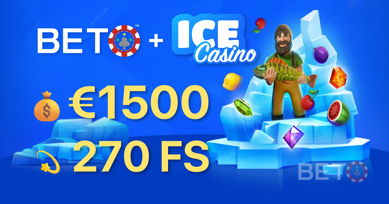 يقدم كازينو ICE واحدة من أكبر حزم الترحيب للاعبين الجدد!