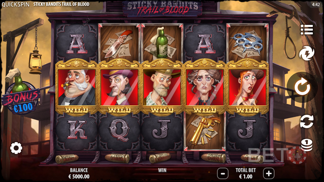 مراجعة أثر الدم اللزج لقطاع الطرق اللزجة من قبل BETO Slots