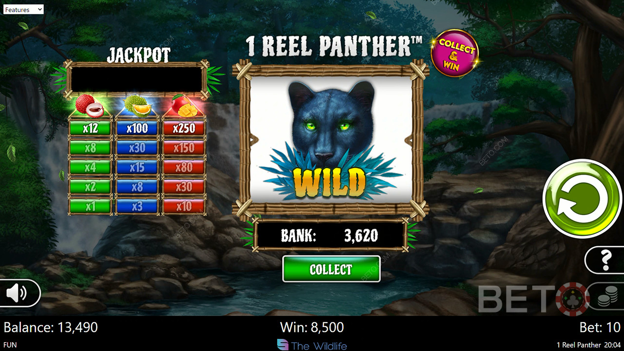 1 مراجعة بكرة النمر 1 من BETO Slots