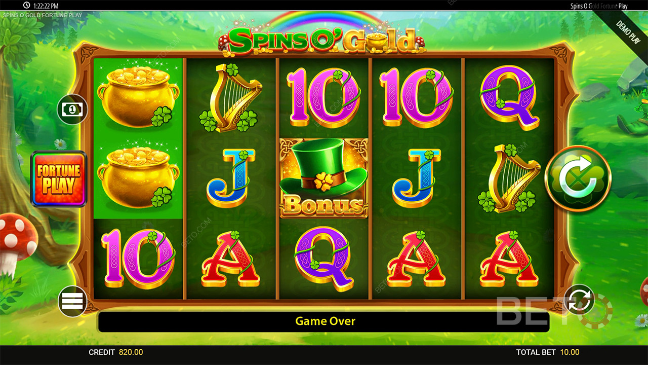 مراجعة لعبة Spins O